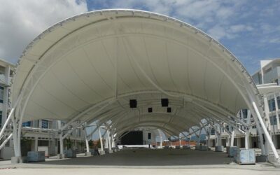 Tenda Membrane Depok Kanopi Modern, Estetik & Tahan Lama