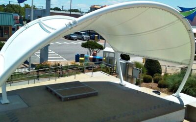 Tenda Membrane Jakarta Selatan – Kanopi Modern untuk Hunian & Bisnis