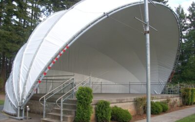 Tenda Membrane Kalimantan – Solusi Atap Modern, Kuat, dan Tahan Lama